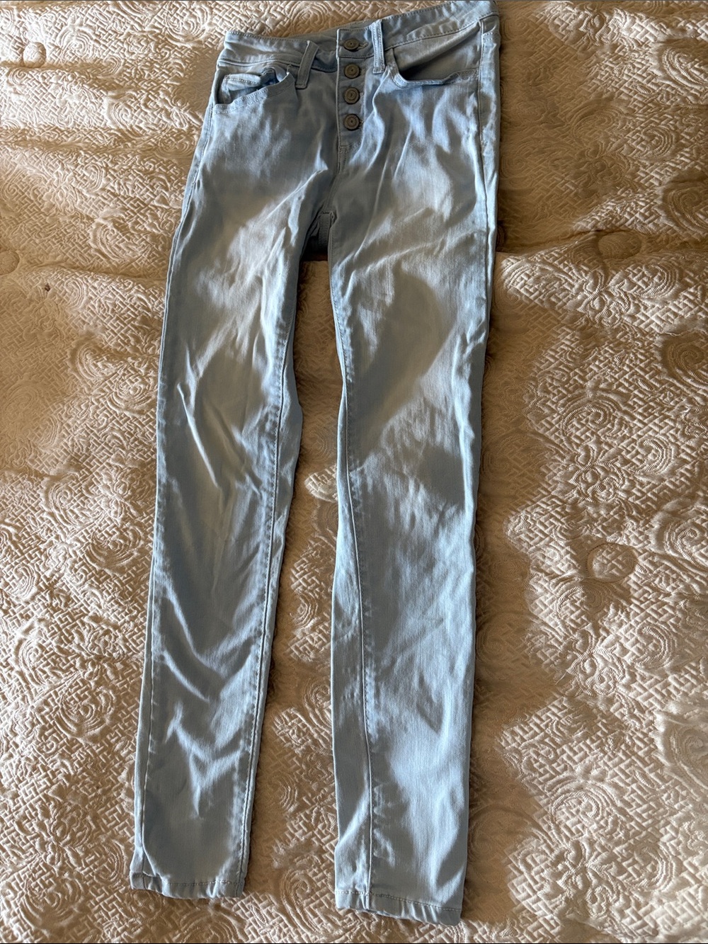 SO Light Blue High-Rise Skinny Jeans